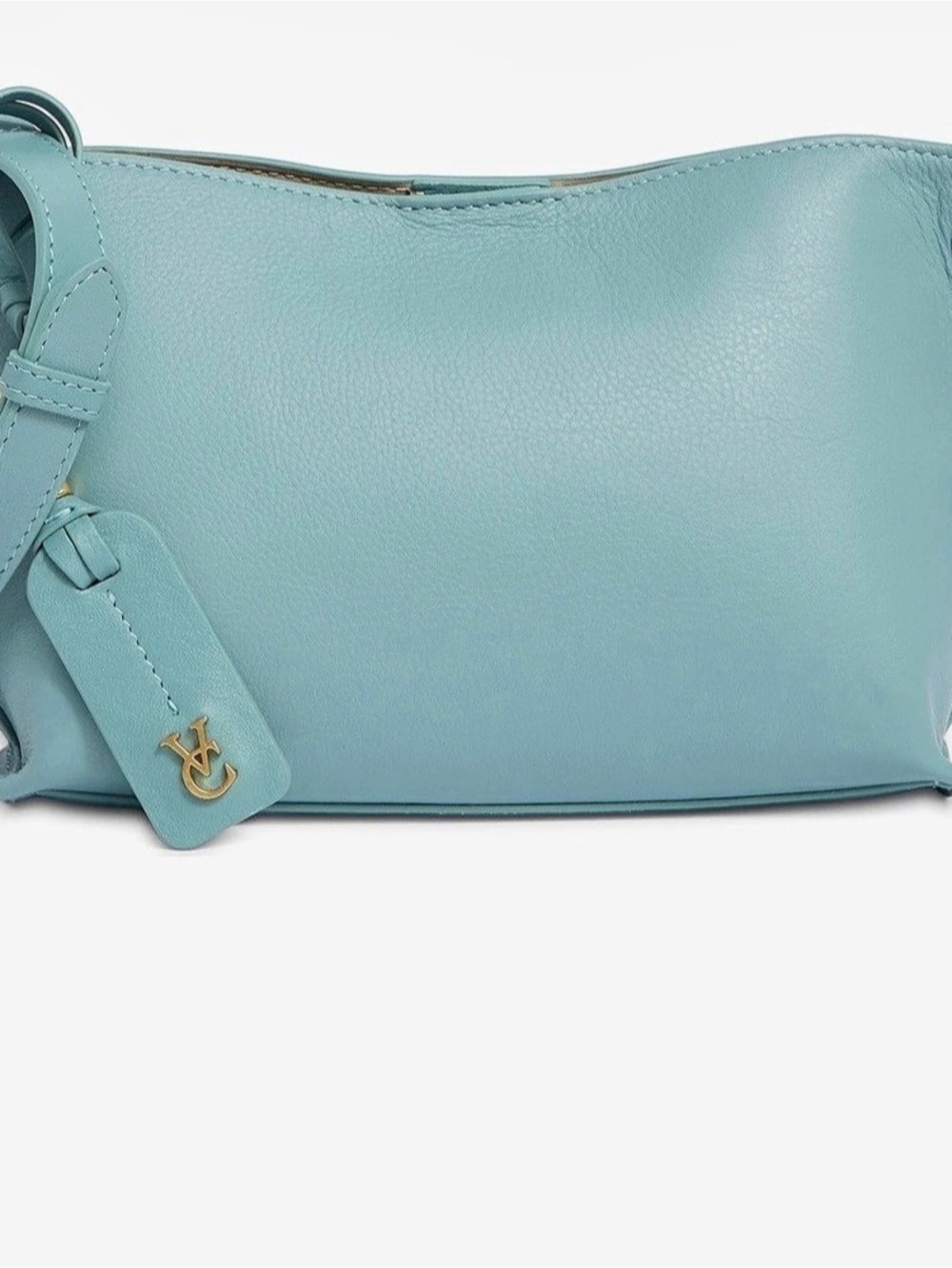 Vince Camuto Ellah Leather Crossbody Bag Blue NWT